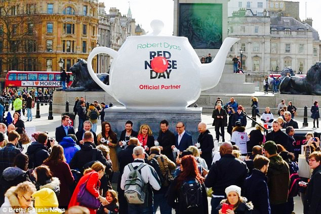 Tea with Theo for Red Nose Day